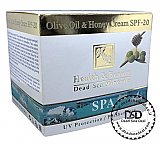 Крем для лица с оливковым маслом и мёдом SPF-20 Health & Beauty