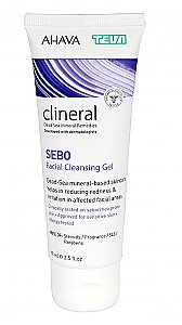 Facial Cleansing Gel Clineral Sebo AHAVA & TEVA