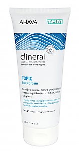 Body Cream Clineral Topic AHAVA & TEVA