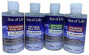 Dead Sea water is enriched  magnesium